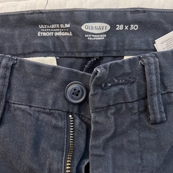 Navy Old Navy ultimate slim pants - Picture 2 of 6